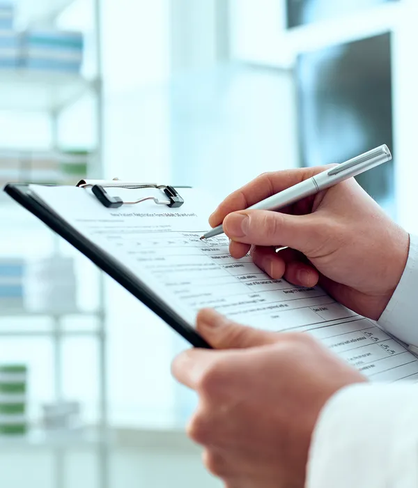 lost angels prescription drug doctor holding clipboard pen glasses