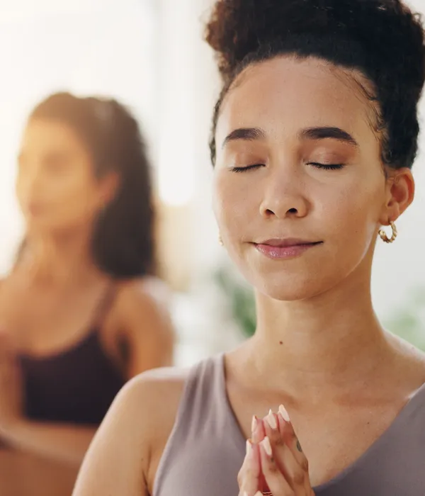 lost angels yoga woman class